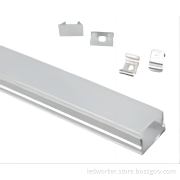 Flexible Bendable Aluminum Profile for LED Strip Lights - New Design Indoor Lighting